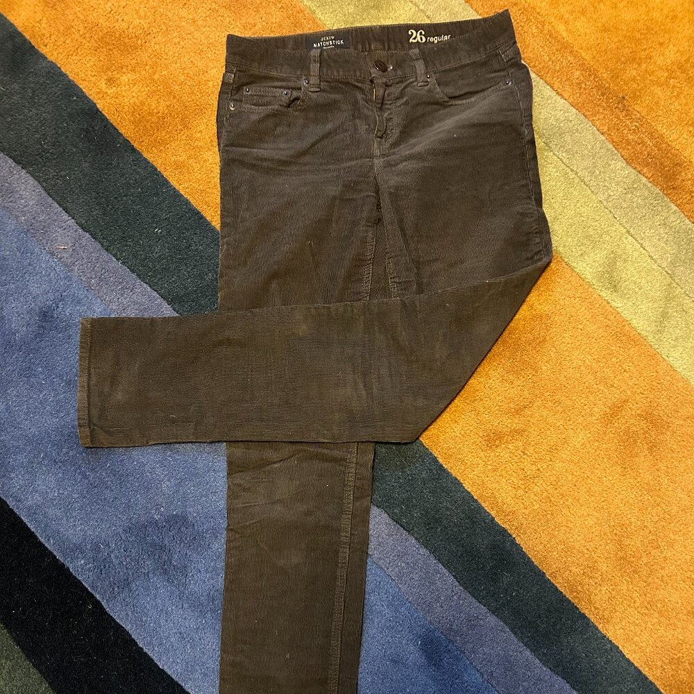 J.CREW Corduroy Matchstick Pants